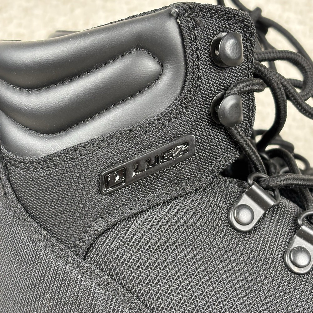 Lugz Boots Womens 6.5 Black Grotto Lace‎ Up Casual Chunky Thick Sole - Picture 4 of 14